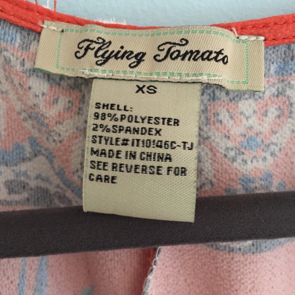 Floral Tropical Top - Picture 3 of 3